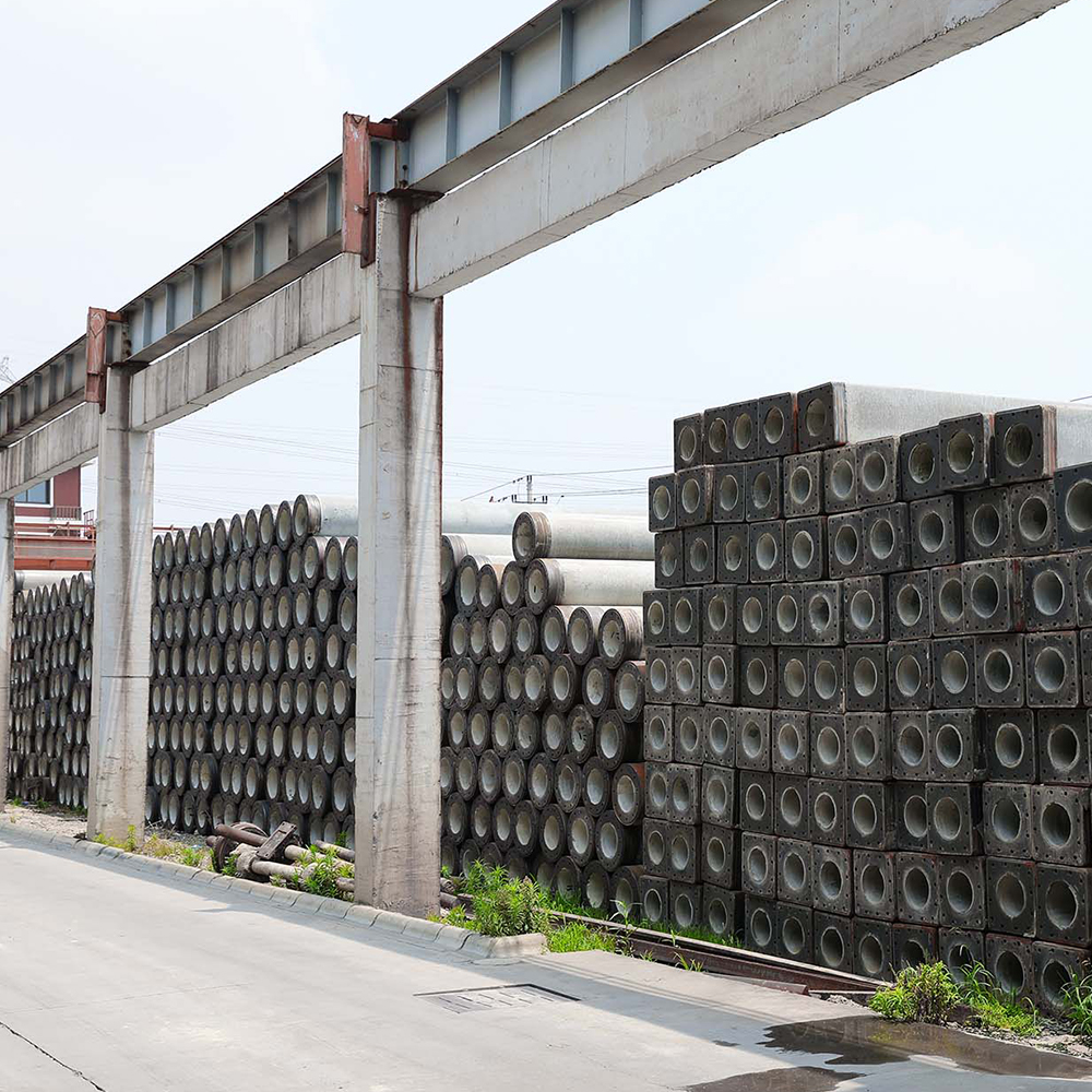 Předpjaté vysokopevnostní betonové duté čtvercové piloty